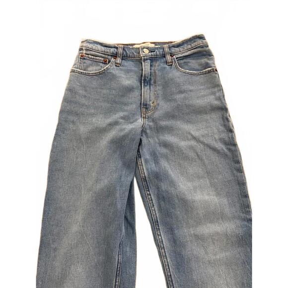 Abercrombie & Fitch Mom High Rise Jeans Sz 4 Long - Picture 2 of 5